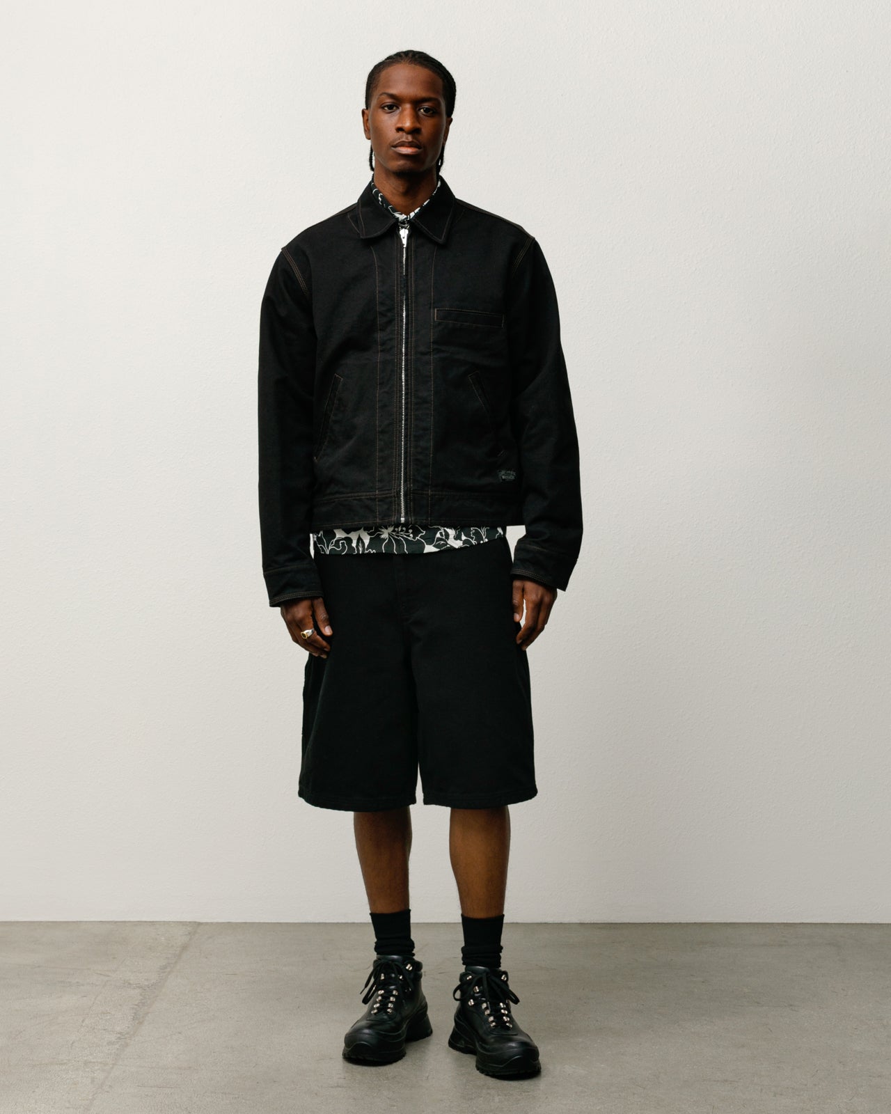 WORK JACKET COLLARED